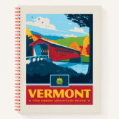 trots van de staat | Vermont Notitieboek (Voorkant)