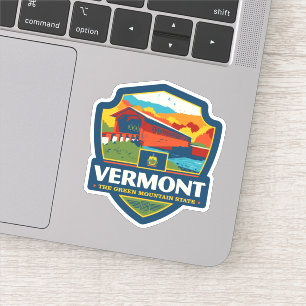 trots van de staat   Vermont Sticker