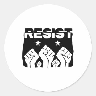 Trots verzet zich tegen revolutie en politiek verz ronde sticker