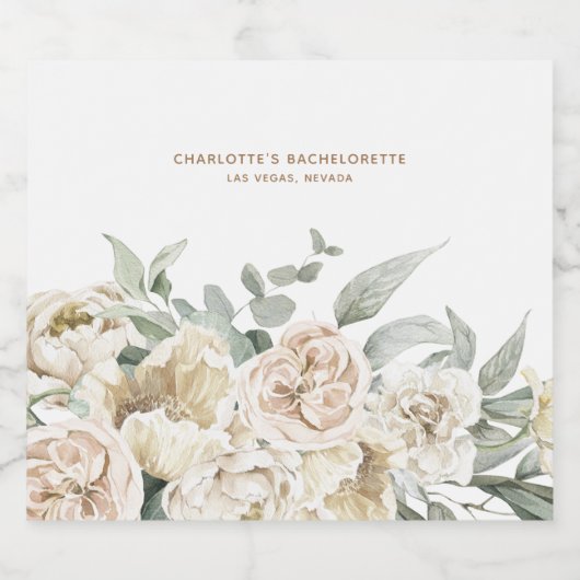 Trots weekend feest cadeau persoonlijk geschenk sparkling wijnetiket (Enkel label)