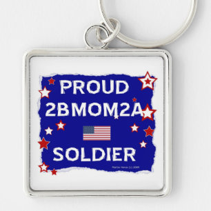 Trotse 2B MOM 2A Soldaat Sleutelhanger