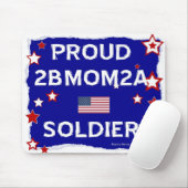 Trotse 2BMOM2A Soldaat - Mousepad Muismat (Met muis)