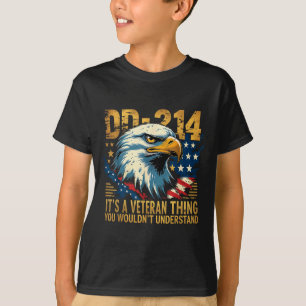 Trotse Adelaar Patriottisch Het Is Een Veteranen D T-shirt