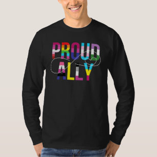 Trotse Ally LGBT Pride voor Ally Trots Ally T-shirt