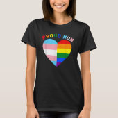 Trotse Ally LGBTQ Transgender Trotse Moeders Voor T-shirt (Voorkant)