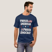 Trotse Amerikaan T-shirt (Voorkant volledig)