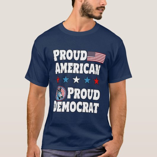 Trotse Amerikaan T-shirt (Voorkant)