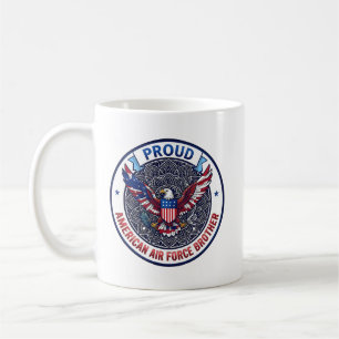 Trotse Amerikaanse luchtmachtbroeder Koffiemok
