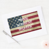 Trotse Amerikaanse Redneck Sticker (Envelop)