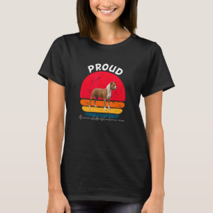 Trotse Amerikaanse Staffordshire Terrier Hond Mam T-shirt
