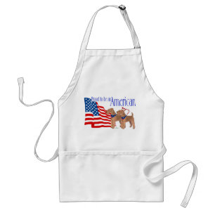 Trotse Amerikanen Standaard Schort