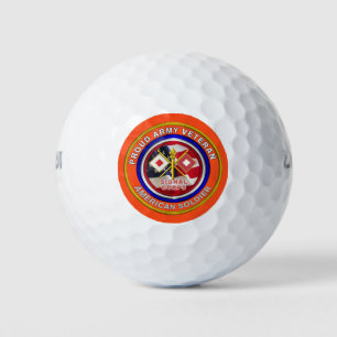 Trotse Army Signal Corps Veteraan Golfballen