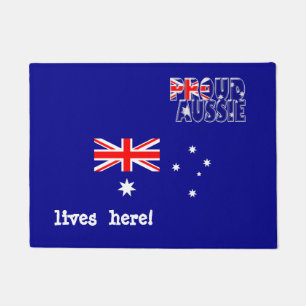 trotse Aussie doormat Deurmat