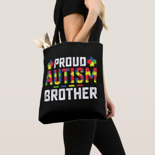 Trotse Autisme Broer Bewustzijn Autistische Famili Draagtas