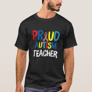Trotse autisme docent t-shirt