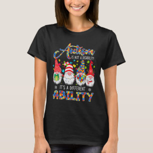 Trotse Autisme Het Is Een Andere Vaardigheid Drie T-shirt