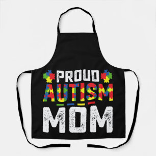Trotse Autisme Moeder Bewustzijn Autistische Famil Schort