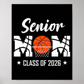 Trotse basketbalmoeder van eindexamenklas 2026  poster
