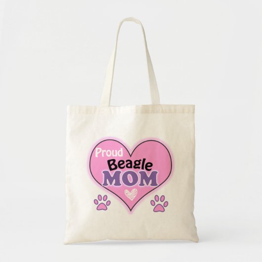 Trotse Beagle Moeder Tote Bag (Voorkant)