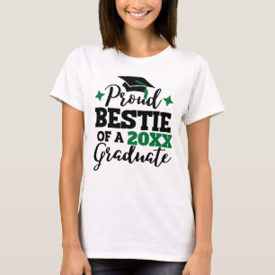 Trotse beste vriend(in) van een afgestudeerde in 2 t-shirt