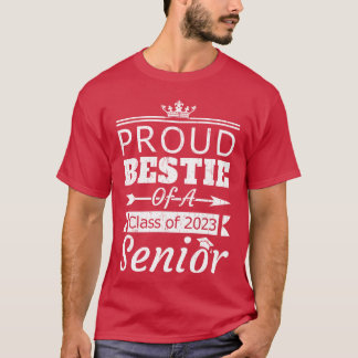 Trotse Bestie van klasse 2023 Senior Beste Vriend T-shirt
