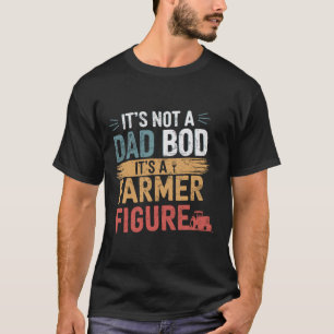 Trotse boer vader figuur Grappig Boeren T-shirt