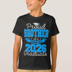 Trotse Broer Klas 2026 Afstudeer Grafische Kunst T-shirt