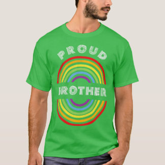 Trotse broer Pride LGBT LGBTQ T LGBT Supporter P T-shirt