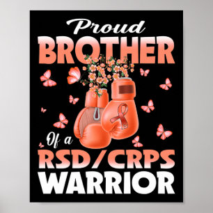 Trotse Broer Van Een Rsd Crps Strijder Bewustzijn Poster