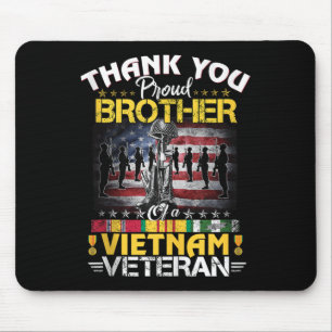 Trotse broer van een Vietnam veteraan - dank je we Muismat
