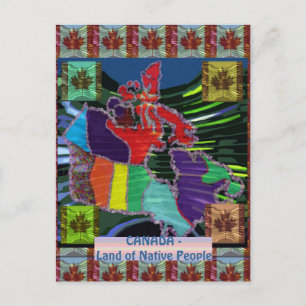 Trotse Canadees Briefkaart