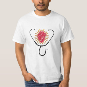 Trotse Cardioloog Hartslag T-shirt