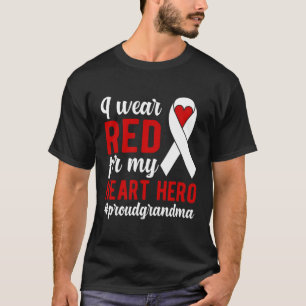 Trotse CHD Warrior Oma Congenitale HE Ziekte GR T-shirt