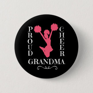 Trotse Cheer Oma Ronde Button 5,7 Cm