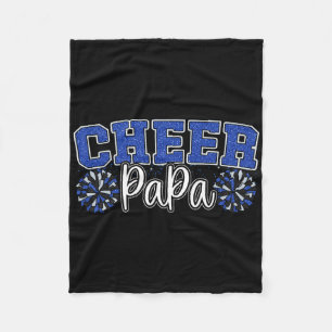 Trotse cheer papa mijn favoriete cheerleader noemt fleece deken