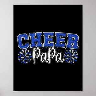 Trotse cheer papa mijn favoriete cheerleader noemt poster