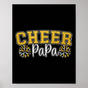 Trotse cheer papa mijn favoriete cheerleader noemt poster