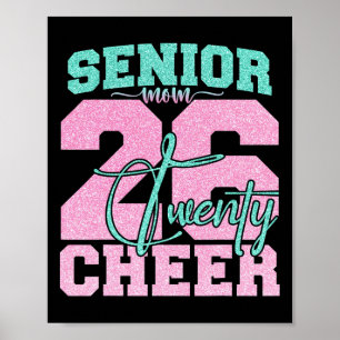 Trotse Cheer Senior Moeder 2026 Cheerleading Senio Poster