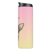 Trotse Chihuahua Moeder Thermosbeker (Geroteerd rechts)