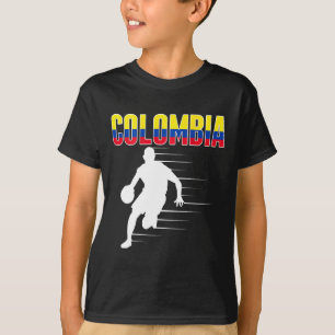 Trotse Colombia Sketel Fans Jersey Colombiaanse vl T-shirt
