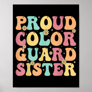 Trotse Color Guard Zus - Groovy Colorguard's Zus Poster