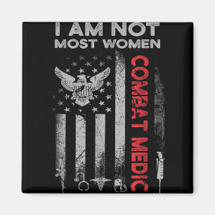 Trotse Combat Field Medic Veteran Soldier Gifts Co Magneet