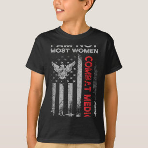 Trotse Combat Field Medic Veteran Soldier Gifts Co T-shirt