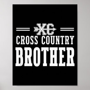 Trotse Cross Country Broer Team Liefde Srit Cc Bro Poster