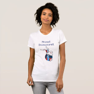 Trotse democratische ezel politieke Shirt