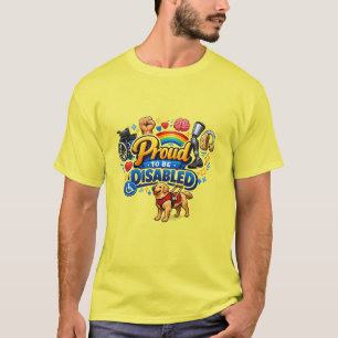 Trotse Disability – Empowerende Grafische Vormgevi T-shirt