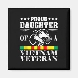 Trotse dochter van een Vietnam Veteran Memorial Da Magneet