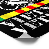 Trotse dochter van een Vietnam Veteran Memorial Da Poster (Hoek)