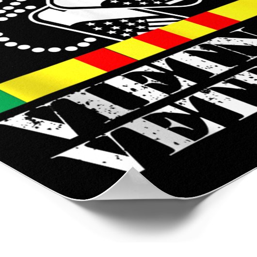 Trotse dochter van een Vietnam Veteran Memorial Da Poster (Hoek)