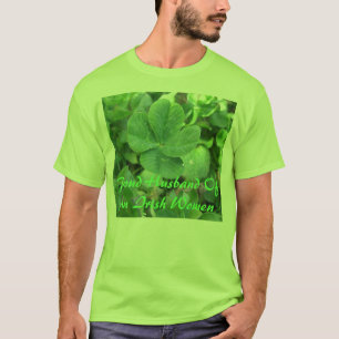 Trotse echtgenoot van een Ierse vrouw T-shirt